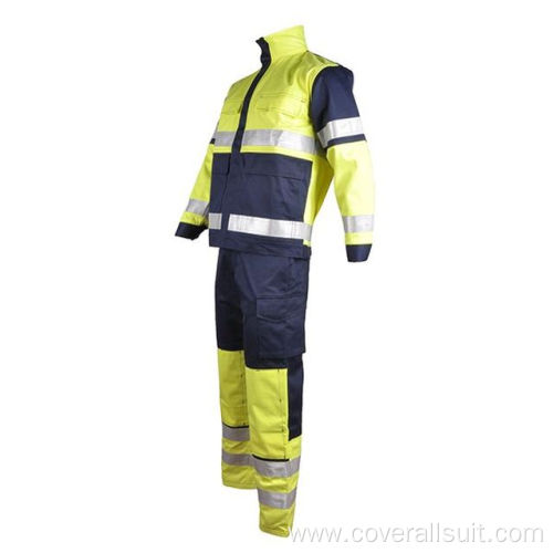 Fire Retardant Suit Safety Clothing Aramid Fire Retardant Suit Coverall Supplier